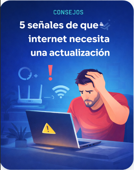 5 señales de que tu internet necesita una actualización