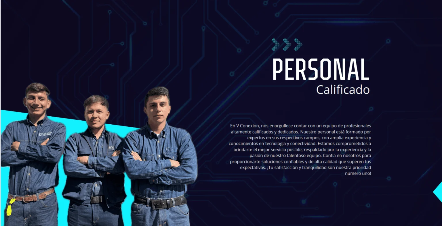 Equipo humano de Vconexion